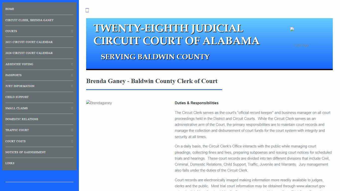Baldwin County - Twenty-Eighth Circuit Court of Alabama